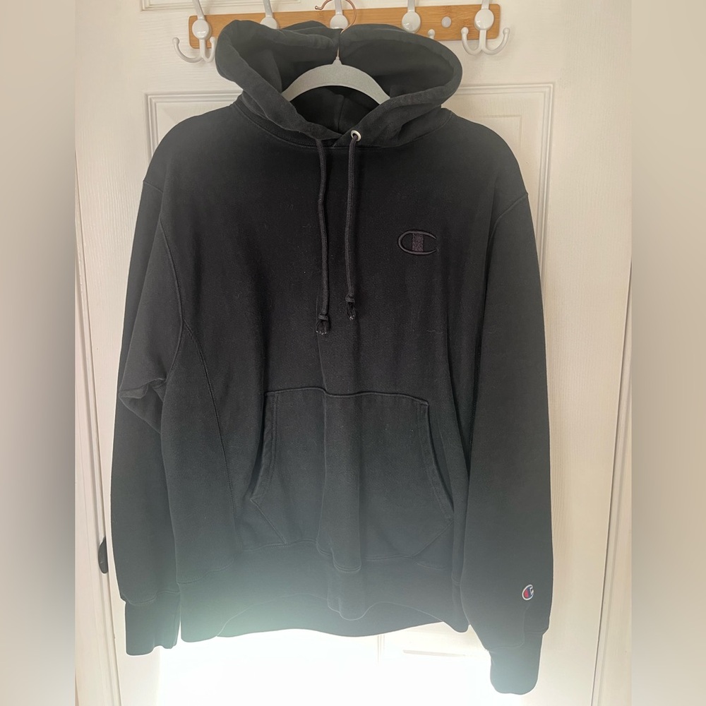 Champion Classic Black Hoodie